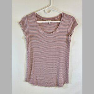Toad & Co Striped Women's T-Shirt - Size S